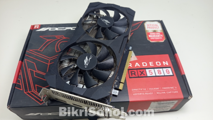 OCPC Radeon RX 580 16GB GDDR5 Graphics Card